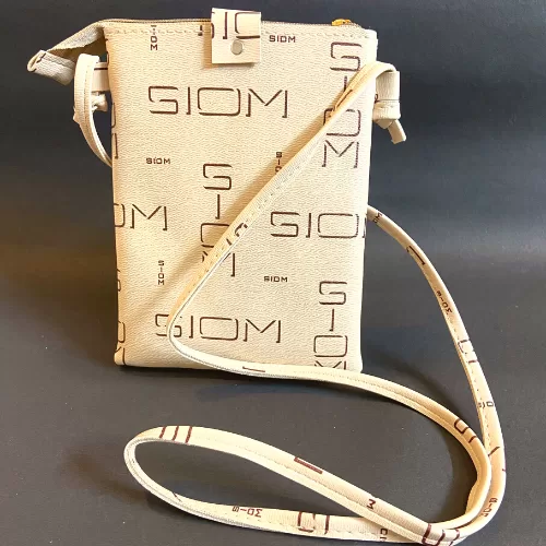 Trendy Beige Color Sling Bag Image 3