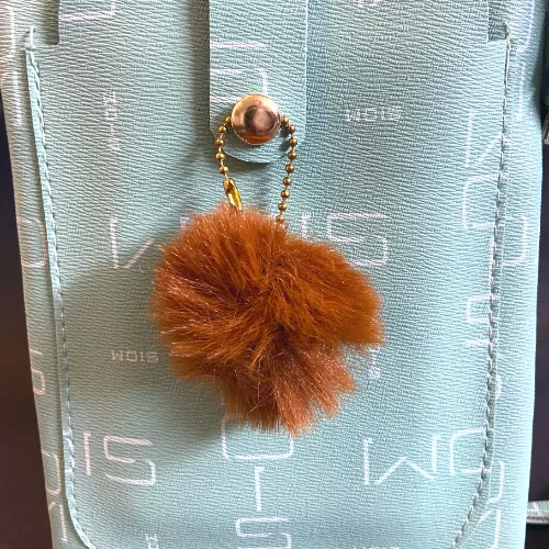 Pastel Turquoise Color Sling Bag Image 2