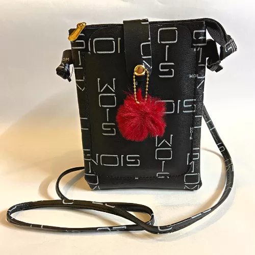 Trendy Black Color Sling Bag - Handbags | Laadosa Creations