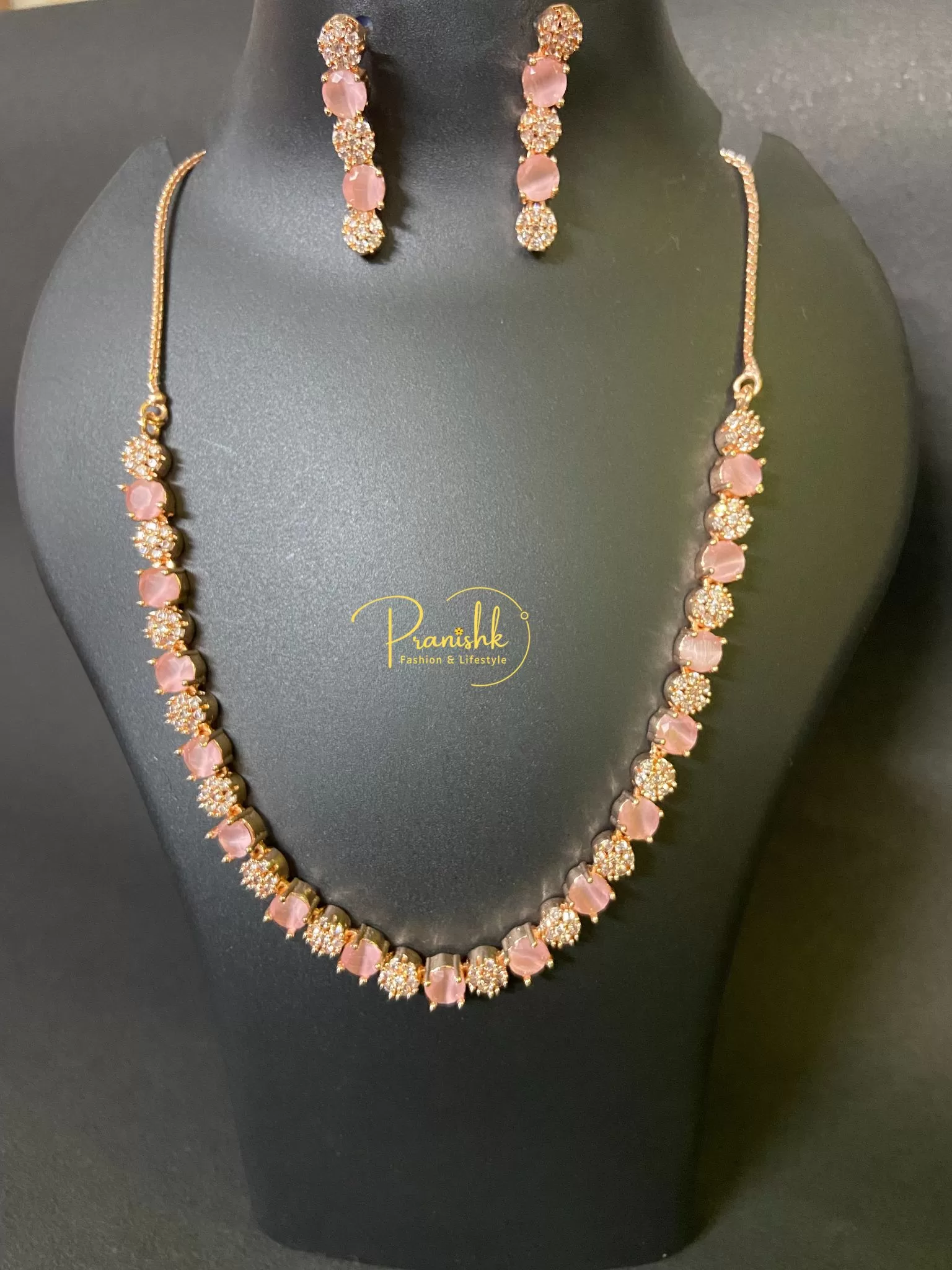 Pastel Color AD Necklace - Necklaces | Laadosa Creations