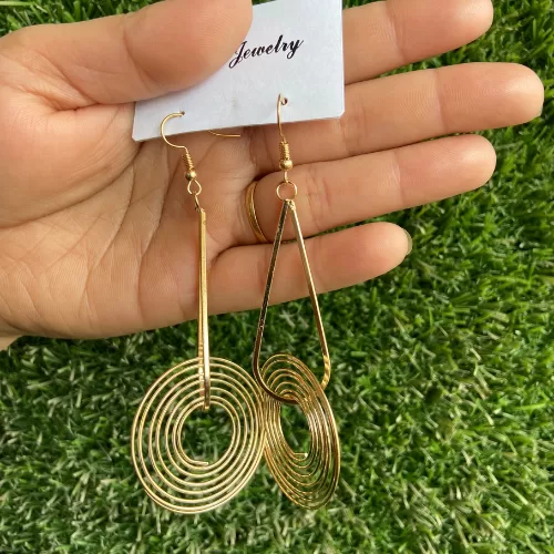 Inner Circle Earring With Fish Hook Earwire