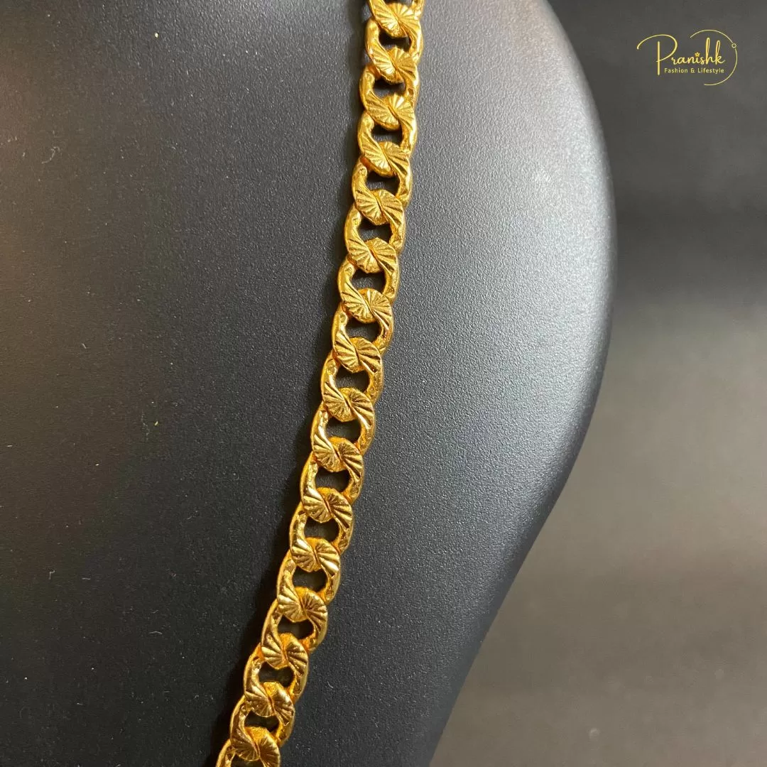 Affordable & Elegance Imitation Gold Chain for Stylish Men Image 2