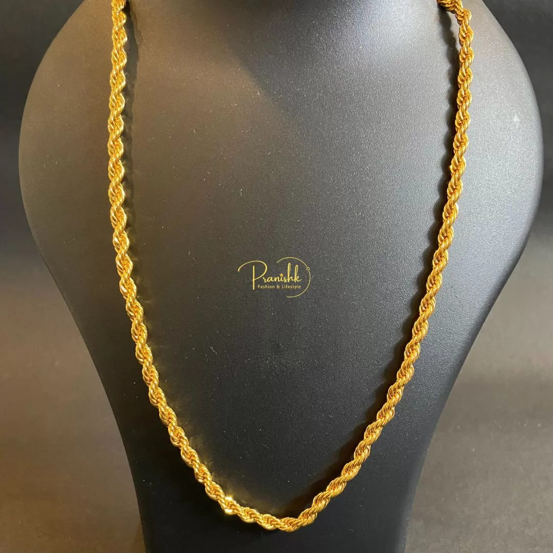 Stylish Gold Chain for Men and Women - Chains | Laadosa Creations