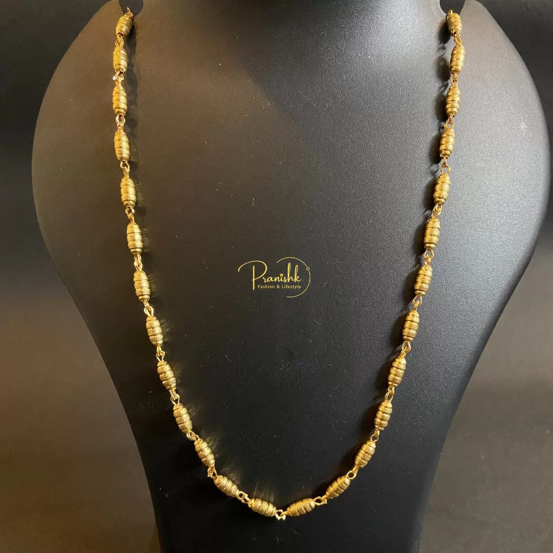 Unique Design Gold Tone Chain - Chains | Laadosa Creations