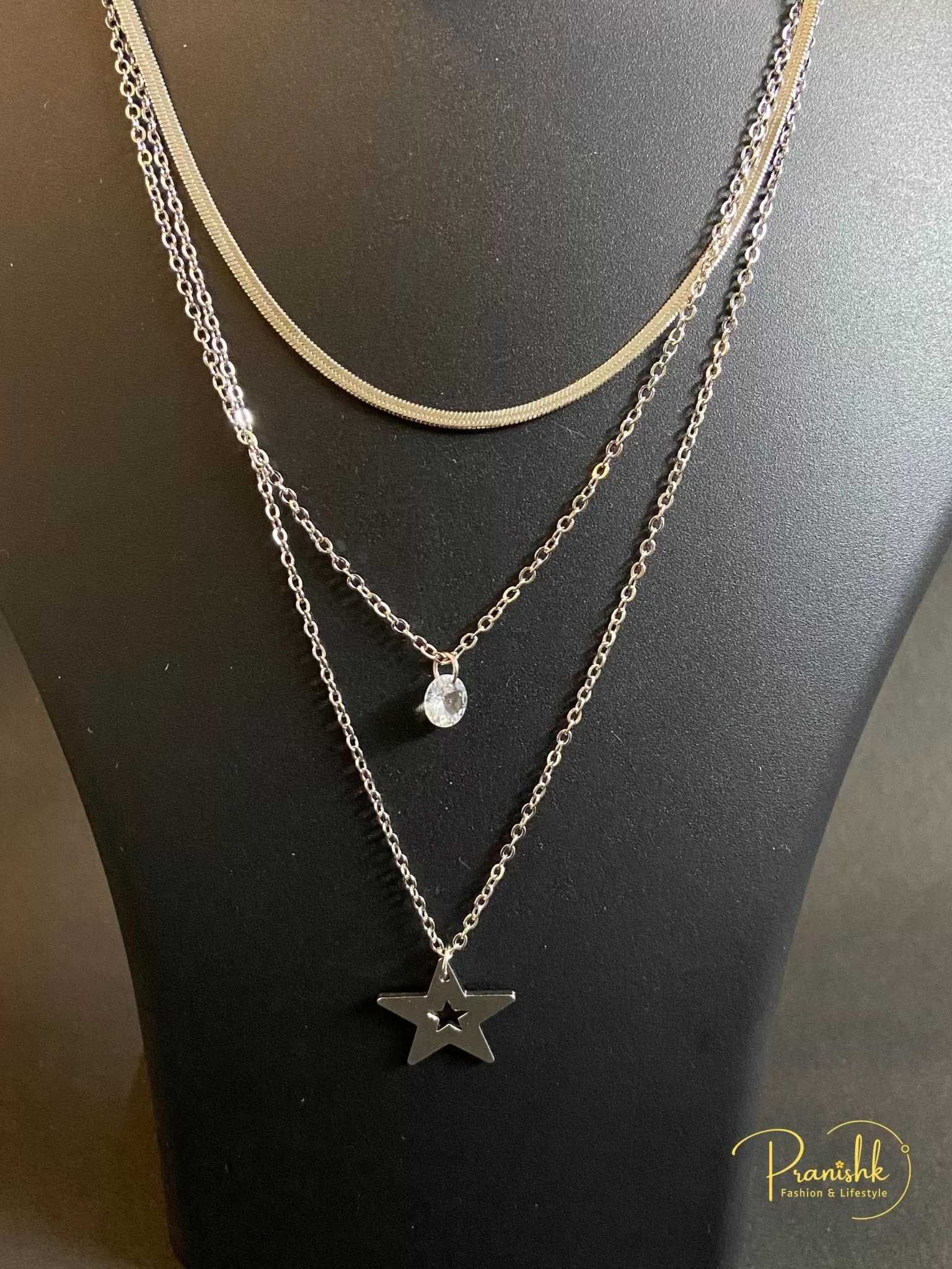 Crystal With Star Pendant Image 2