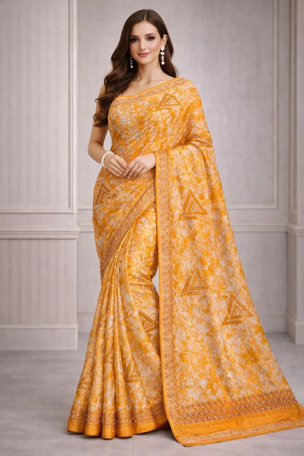 Georgette Saree