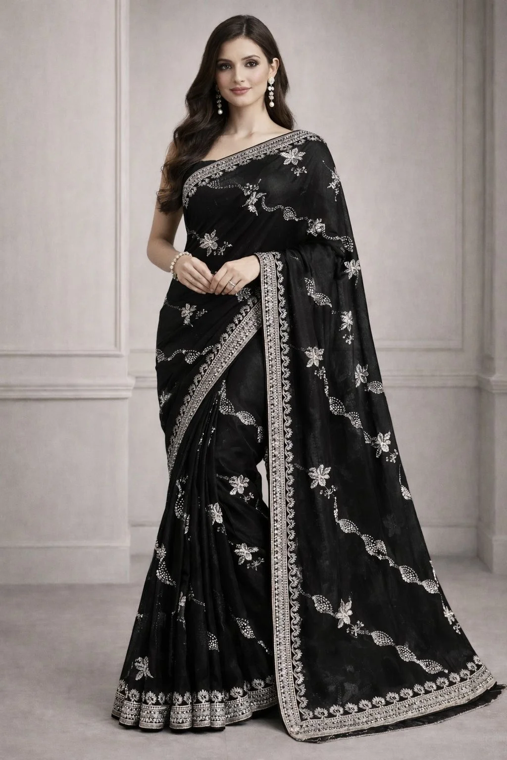 Net Saree