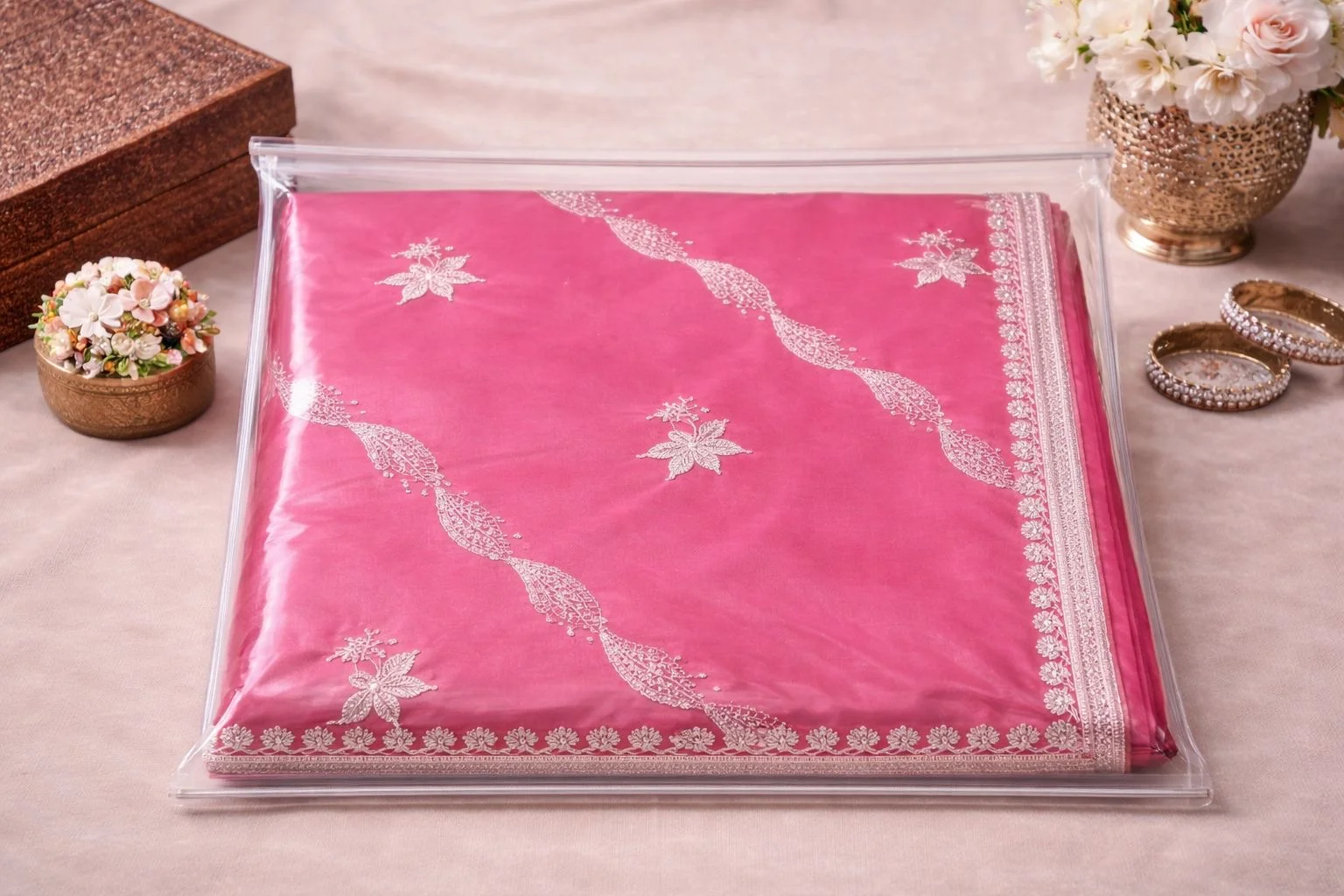 Net Saree Image 2
