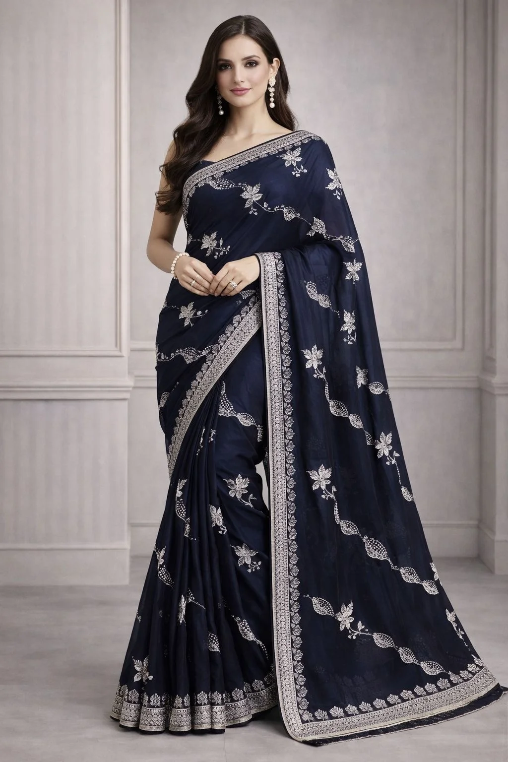 Net Saree