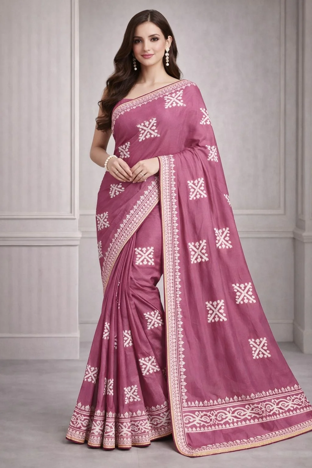 Cotton Silk Saree - Sarees | Laadosa Creations