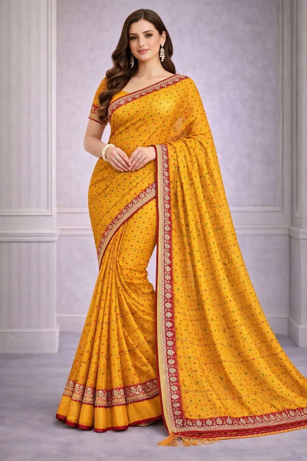Bandej Saree - Sarees | Laadosa Creations